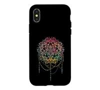 Mandala Flower Light Pastel Colors Sacred Geometry Good Vibe Case for iPhone X/XS