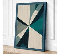 Mandala Geometric Canvas Wall Art Print 24x16 Inch (61 x 41 cm)