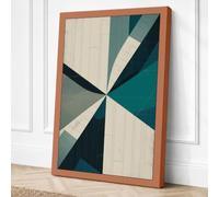 Mandala Geometric Canvas Wall Art Print 36x24 Inch (91 x 61 cm)