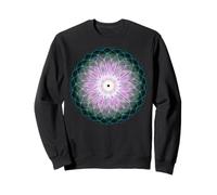 Mandala Geometry Sacred Yoga Art Sweatshirt