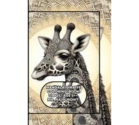 MANDALA GIRAFFE COLORING BOOK.