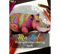 Mandala Hippopotamus coloring book: "Relaxing and Creative Coloring Pages Featuring Adorable Hippopotamus Mandala Designs"