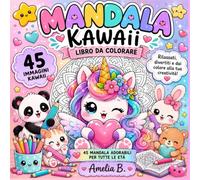 Mandala Kawaii: 45 immagini Kawaii da colorare