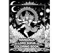 MANDALA LORD SHIVA COLORING BOOK.