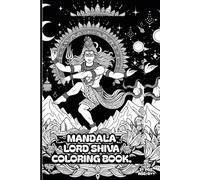 MANDALA LORD SHIVA COLORING BOOK.
