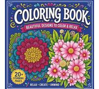 Mandala Magic: An Adult Coloring Book for Stress Relief and Relaxation: 50 Beautiful, Intricate Mandala Designs for Relaxation, Stress Relief, Mindfulness & Meditation - Perfect Gift for Adults