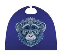 Mandala Monkey Face Cute Halloween Cape