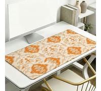 Mandala Mouse Pad 700 x 300 x 3 mm Extended Large Mouse Mat, Keyboard Mousemat, Desk Mat Workspace Decor with Anti-Slip Base & Anti-Fray Edges, Waterproof Desk Accessories for Work (Stripe) L-x5275
