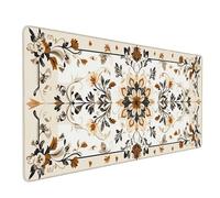 Mandala Mouse Pad Large 1200x600x3mm, Beige Gaming Mouse Pad Waterproof Desk Mat with 3MM Stitched Edges, Non-Slip Rubber Base Mousepad Computer Accessories for Gaming, Office, Home, Gifts -lsy2603FY