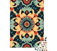 Mandala Paper Jigsaw Puzzles for Adults 1000 Piece Puzzles Rectangular Puzzle And Home Decor And Family Game 1000pcs (38x26cm)