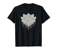 Mandala Pattern Intricate Geometric Zen Yoga Graphic T-Shirt