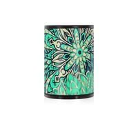 Mandala Pattern Ottoman Motifs Smell Proof Stainless Steel Ashtrays Car Cup Holder Ash Tray Outdoor Ashtrays For Cigarettes Cigarette Butt Receptacle Outdoor Home Office Kitchen Covered Ashtrays