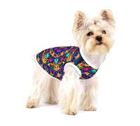 Mandala pattern print Tshirts for Small Dogs Dog's Fashion Shirt Breathable Sleeveless Shirts for Small Dogs