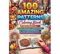 Mandala Patterns Coloring Book for Adults: 100 Easy & Relaxing Designs with Flowers, Animals & Geometric Shapes (Stress Relief Coloring Book): 100 ... | Perfect Gift for Women, Teens & Beginners