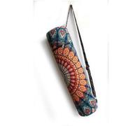 Mandala Print Cotton Fabric Yoga Mat Bag, Indian Excercise Gym Bag, Handmade Sport Gym Bag,Pilates Bag, Fitness Bag, Excercise Bag