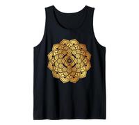 Mandala Sacred Fractal Geometry Art Good Vibe Yoga Women Men Tank Top