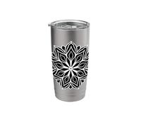 Mandala Sacred Geometry Geometric Circle Design Stainless Steel Insulated Tumbler