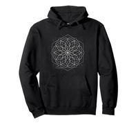 Mandala Sacred Geometry Vector Chaos Pullover Hoodie
