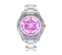 Mandala Sacred Metatron Cub Men's Watches Stainless Steel Watch Strap Analog Quartz Watch Business Wristwatches