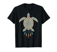Mandala Sea Turtle Native American Indigenous Pride T-Shirt
