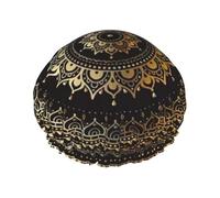 Mandala Shower Caps Women Men Reusable Waterproof Non-Slip Quick-Dry Hair Large Cap Long Short Hair