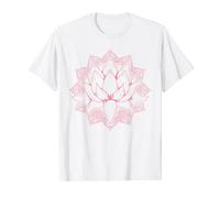 Mandala Spiritual Flower Blossom Sacred Geometry Lotus T-Shirt