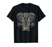 Mandala Style Elephant Tee Perfect for Women, Men T-Shirt