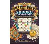 Mandala Sudoku Coloring Book (Simple Mandala and Activity Books)