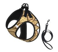 Mandala Sunflower Dog Harness - Breathable, Reflective, And Adjustable Pet Vest, Suitable For Small Cats And Dogs