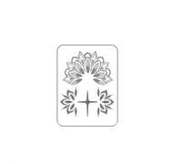 Mandala Temporary Tattoo Lasts To 15 Days Waterproof Semi Permanent Sticker