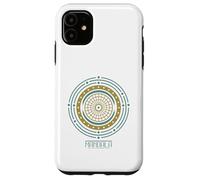 Mandala The Life Is Never Ending Journey Sacred Geometry Case for iPhone 11
