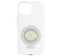 Mandala The Life Is Never Ending Journey Sacred Geometry Case for iPhone 15