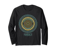 Mandala The Life is Never Ending Journey Sacred Geometry Long Sleeve T-Shirt