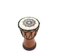 Mandala Wide Top Djembe Drum - 15cm High