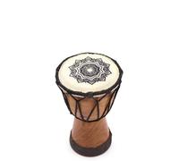 Mandala Wide Top Djembe Drum - Handcrafted Indonesian Rhythm Instrument