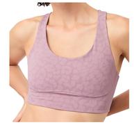 Mandala - Women's Sports Bra Printed - Sports bra size L, sand/pink