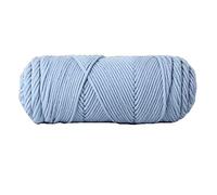 Mandala Yarn 100G Milk Cotton Yarn 20 Colors Knitting Colourful Wool Supersoft Lot Knitted Baby Soft Handcraft Sweater Yarn-15 Light Blue Gray_4Pcs
