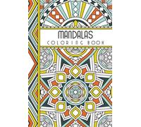 Mandalas: 4" x 6" Pocket Coloring Book Featuring 75 Mandalas for Coloring