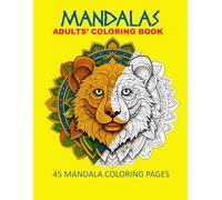 MANDALAS: ADULTS' COLORING BOOK