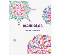 Mandalas Easy Coloring for Adults