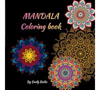 Mandalas: Relaxing flower art coloring book