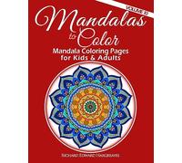Mandalas to Color - Mandala Coloring Pages for Kids & Adults: Easy Mandala Coloring Book: Volume 10 (Mandalas - Kaleidala - Adult Coloring Books Pages)
