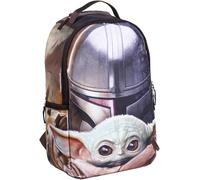 MANDALORIAN BACKPACK Star Wars Sturdy LARGE 46x29x15cm Original DISNEY CERDA