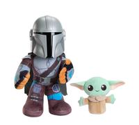 Mandalorian Book of Boba Fett Series Mandalorian and grogu feature plush Disney+ disneyplus show sounds soft plushy toy - (HNT52)