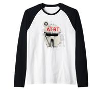Mandalorian Grogu AT-RT Raglan Baseball Tee