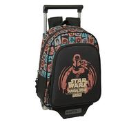 Safta Mandalorian & Grogu 10l Wheeled Backpack Black Kids