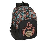 MANDALORIAN & GROGU - Children's School Backpack, Ideal for Children of Different Ages, Comfortable and Versatile, Quality and Resistance, 32 x 15 x 42 cm