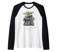 Mandalorian Grogu Raglan Baseball Tee