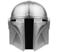 Mandalorian Helmet, PVC Full Face Mask, Deluxe Adult Helmet, Halloween Party Helmet Roleplay, for Women and Men