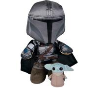 Mandalorian Plush Soft Toy With Baby Yoda Grogu Child 25cm Plush Soft Toy Simba